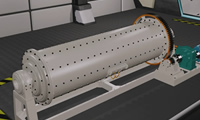 球磨機工作原理3D演示 